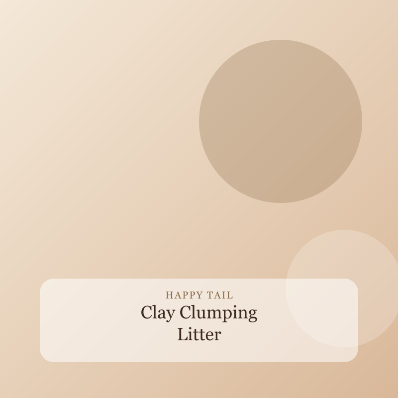 Clay Clumping Litter detail