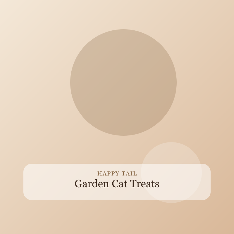 Garden Cat Treats, Chicken crunch treats