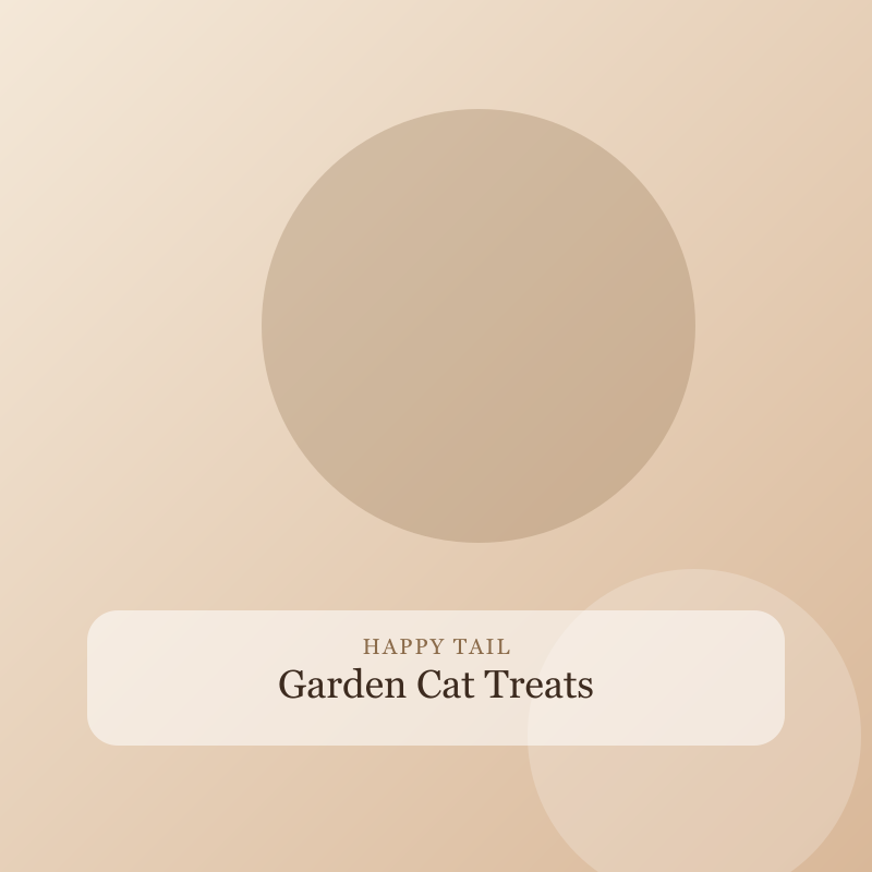 Garden Cat Treats detail