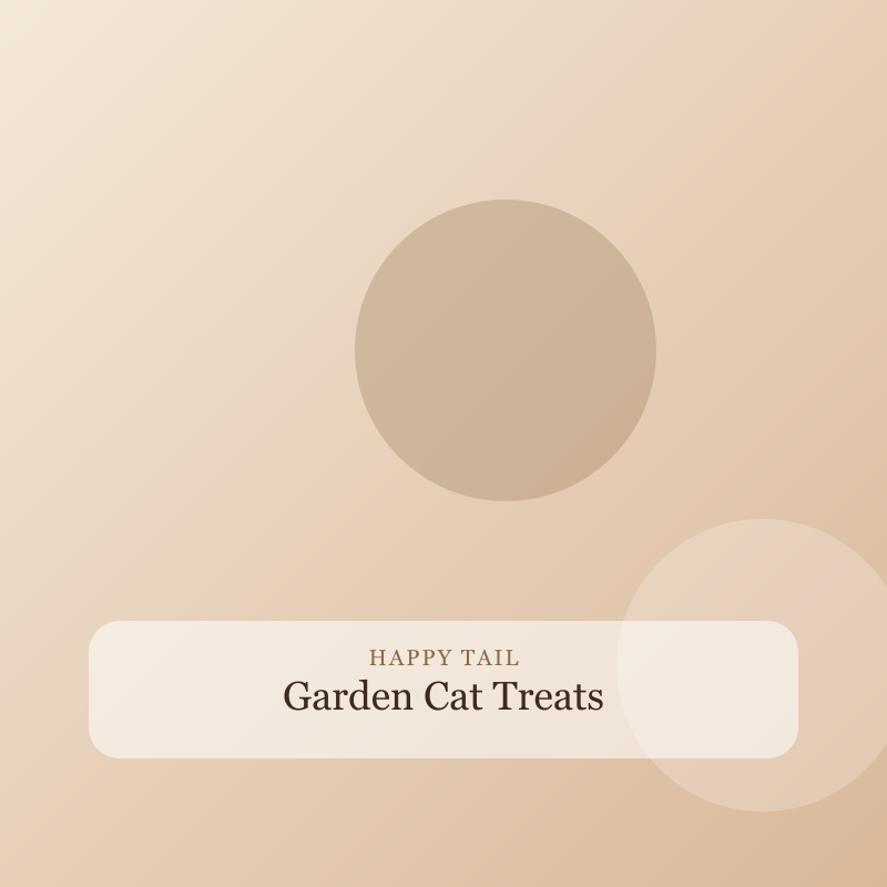 Garden Cat Treats detail