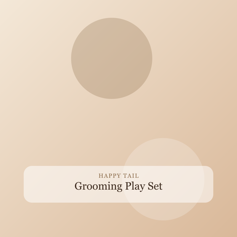 Grooming Play Set detail