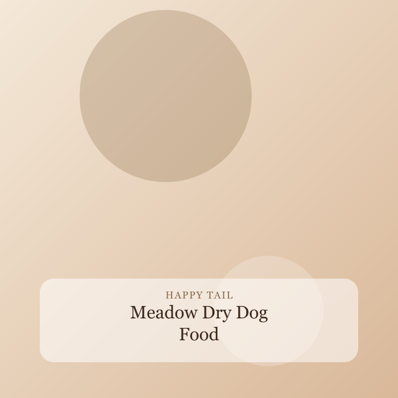 Meadow Dry Dog Food detail