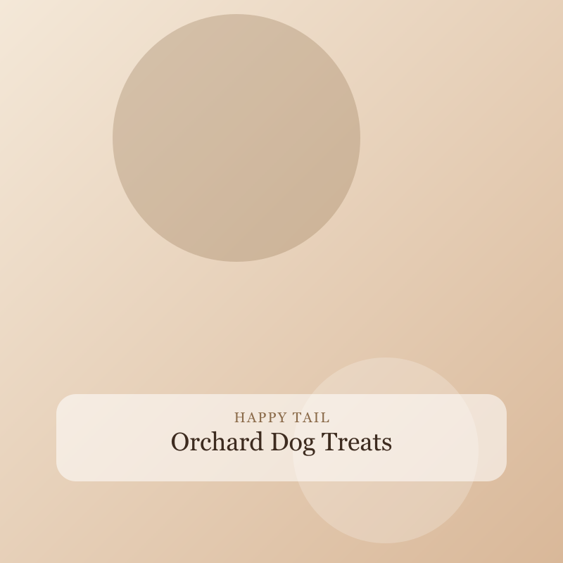 Orchard Dog Treats, Chicken and apple bites