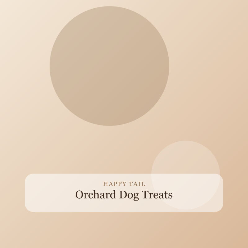 Orchard Dog Treats detail