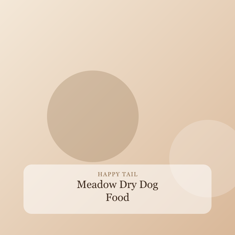 Meadow Dry Dog Food, Chicken and rice kibble